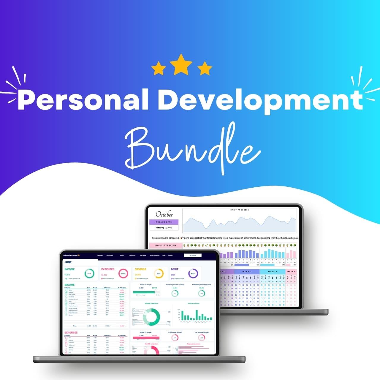 Personal Development Bundle - SimpleBudgetExcel